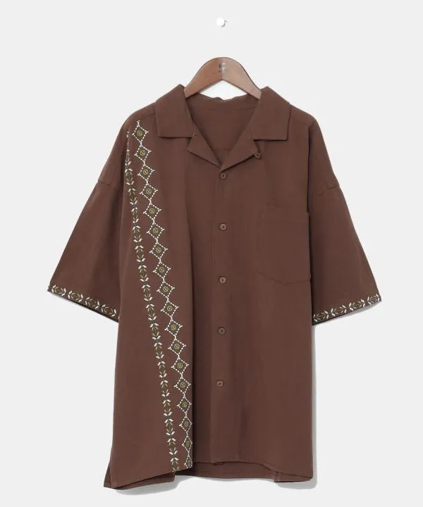 Embroidered Cotton Shirt