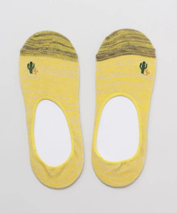 Embroidered Low Cut Socks 25-28cm