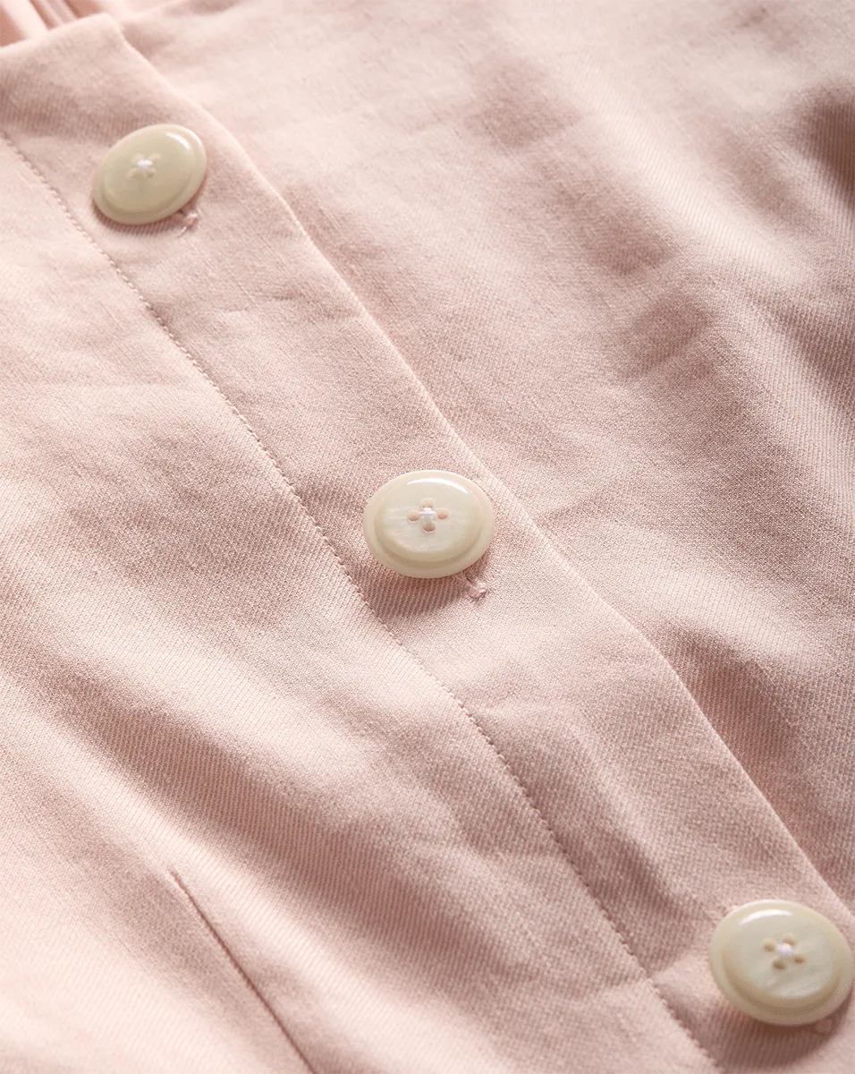 Evan Linen Mini Dress