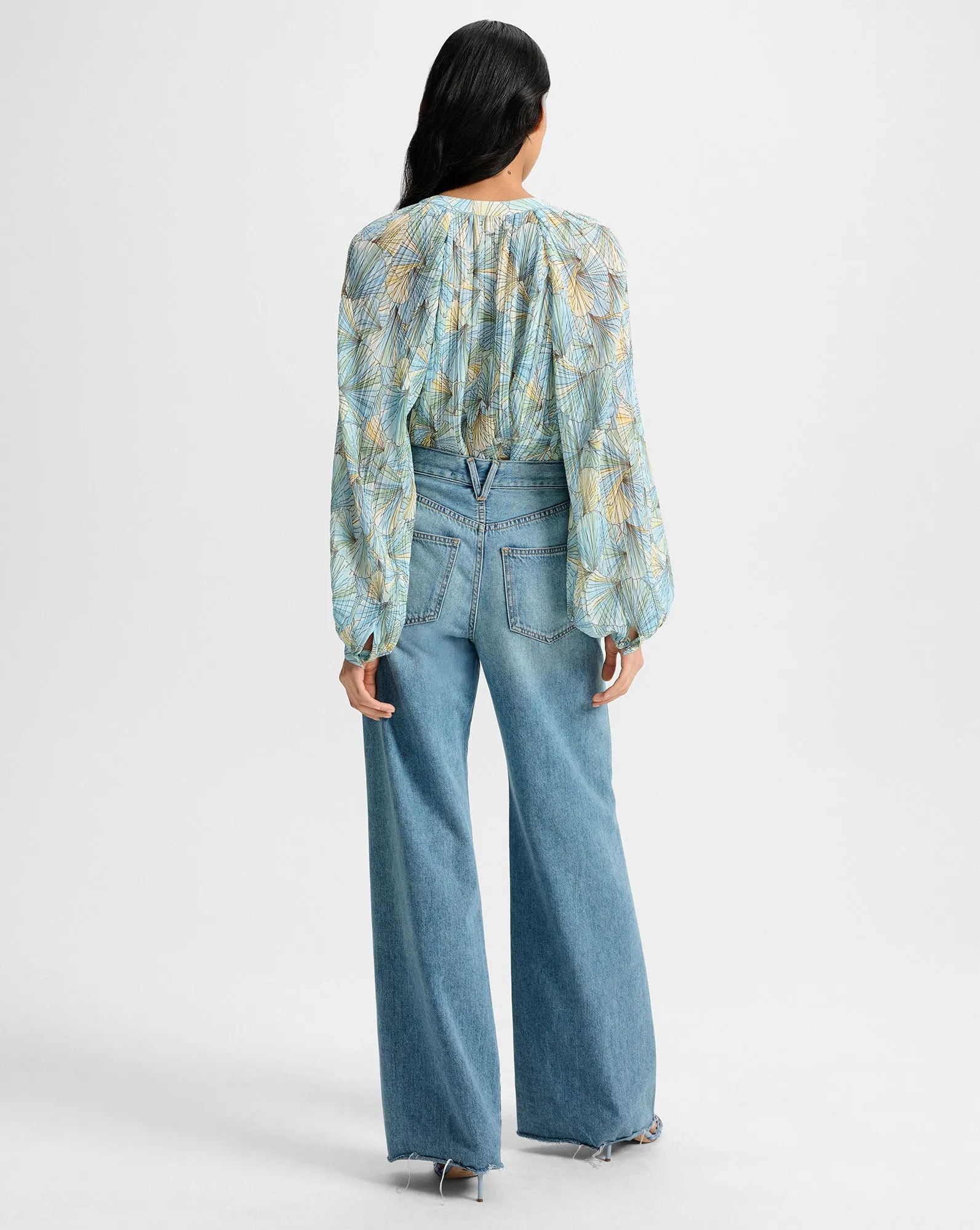 Fennel Pleated Blouse