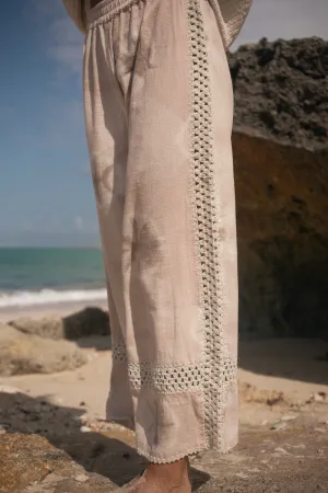 FORGIVE & FORGET PANT - TAUPE