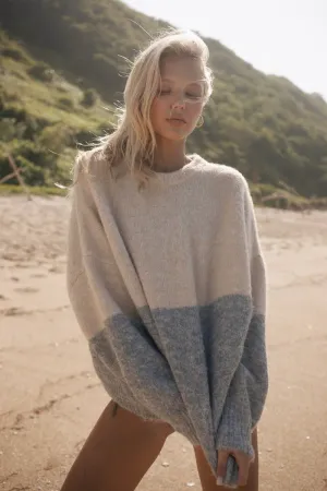 GENTLE PATHS KNIT JUMPER - GREY