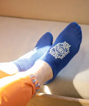Geometric Pattern Ankle Socks 25-28cm