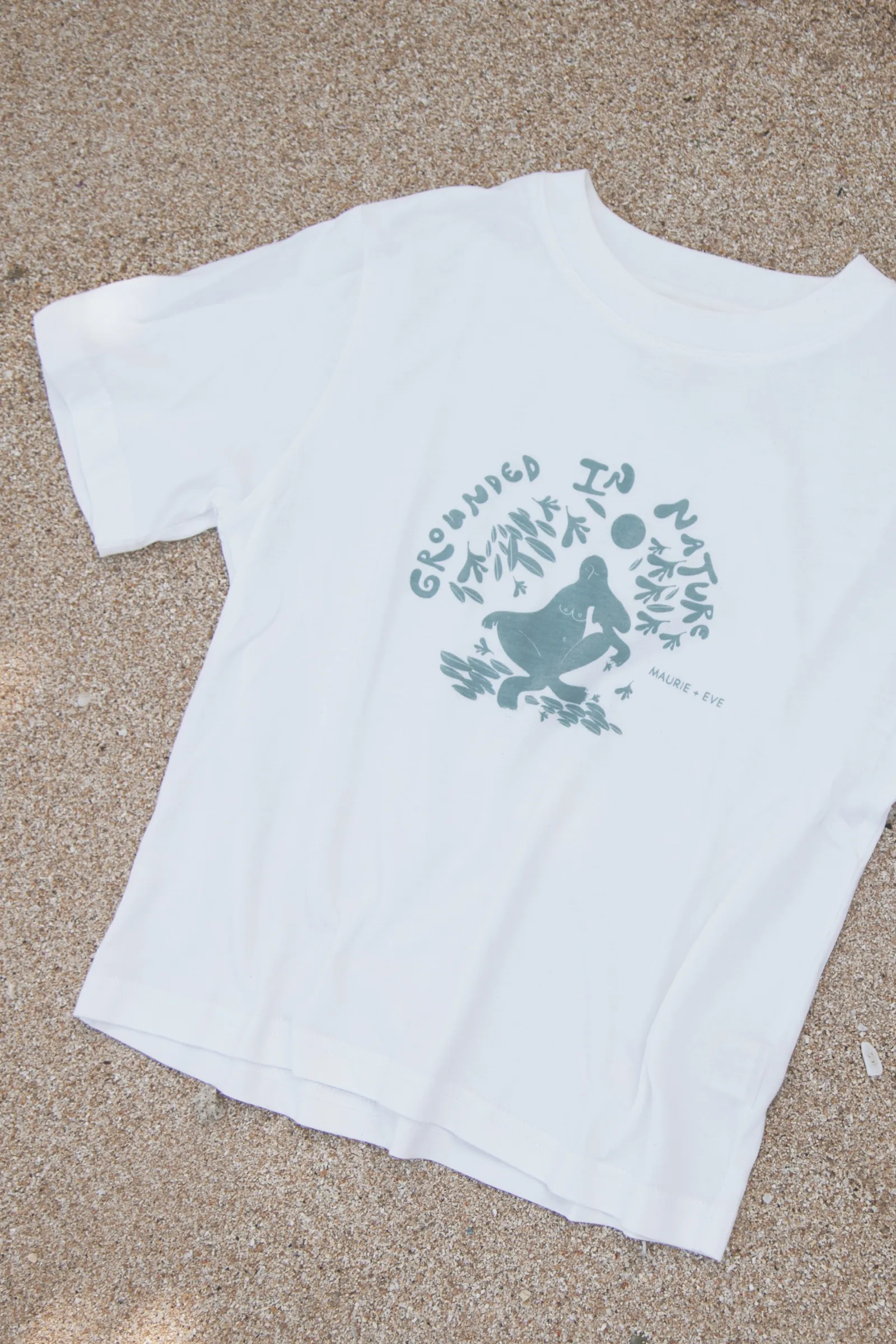 GROUNDED EARTH ORGANIC TEE - SAGE