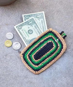 Hand Knitted Pouch