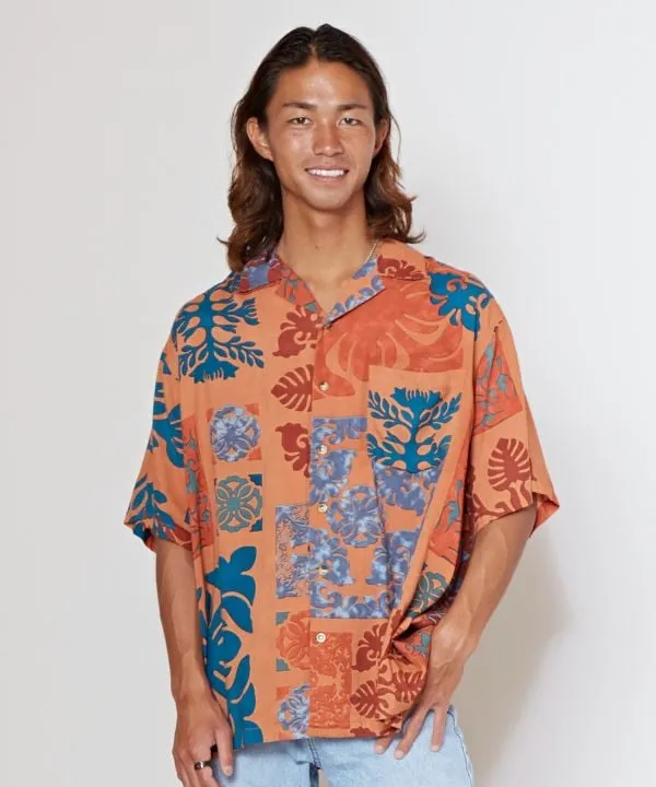 Hawaiian Quilts Print Shirt