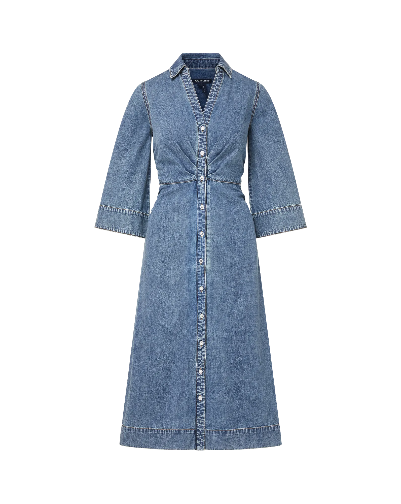 Haydon Denim Midi Shirtdress