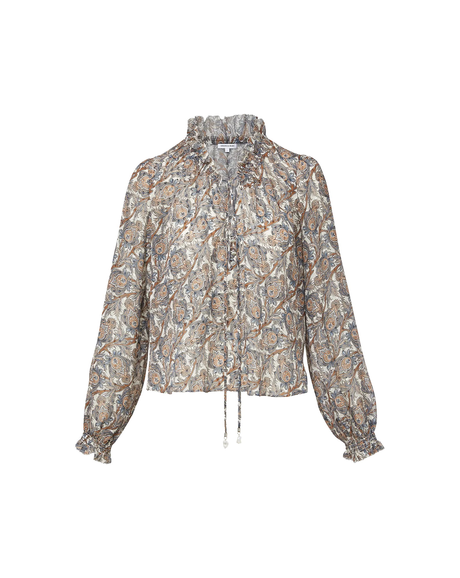 Hickory Silk Blouse