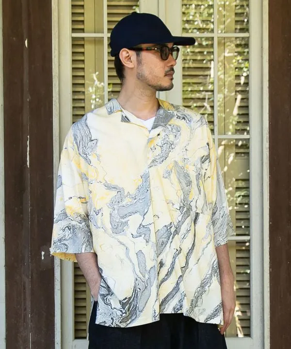 IRONAGASHI - Open Collar Shirt