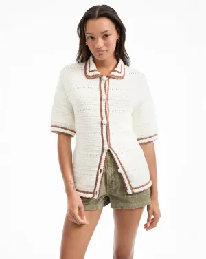 Jadine Half-Sleeve Cardigan