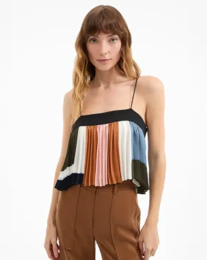 Janie Pleated Tank Top