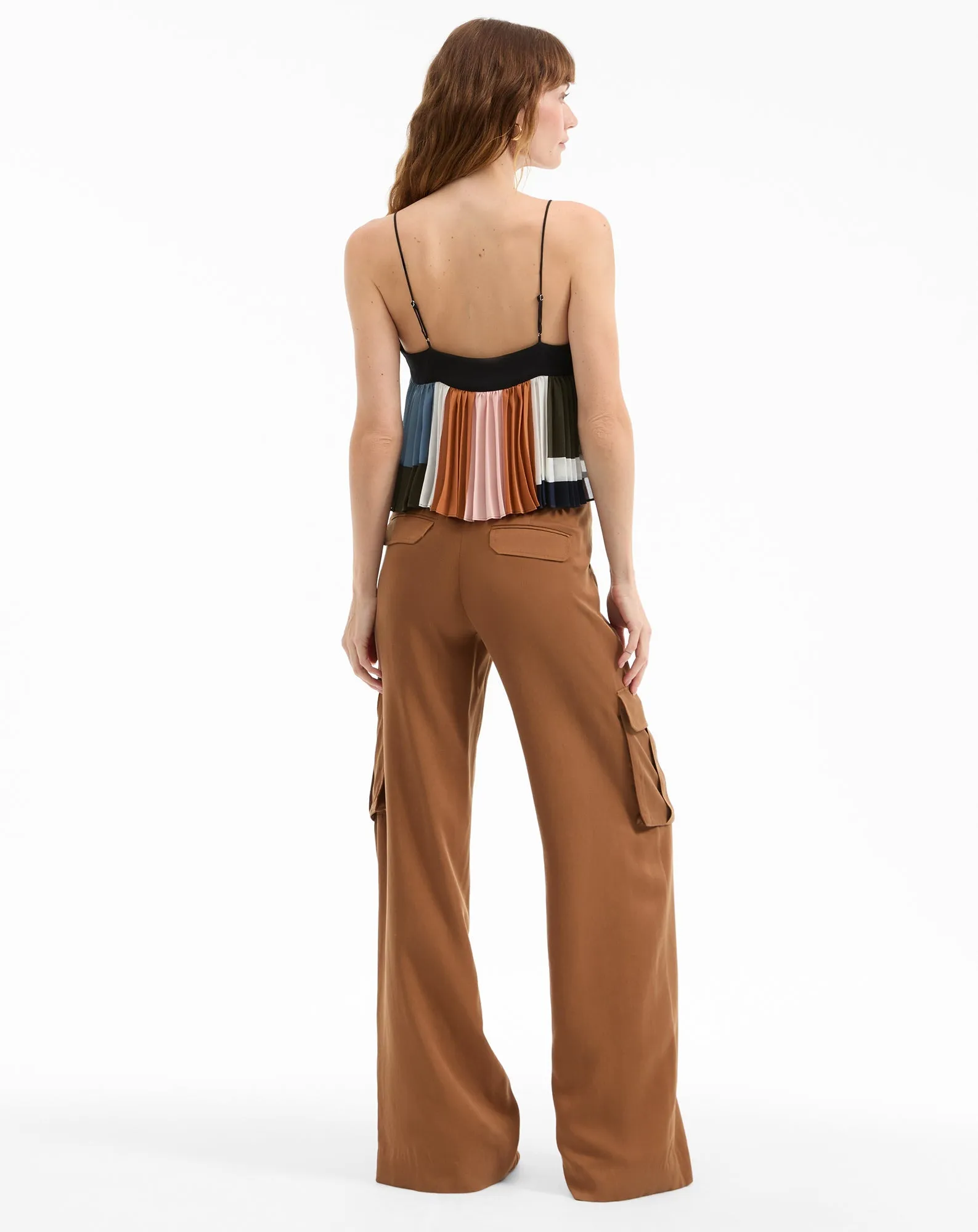 Janie Pleated Tank Top