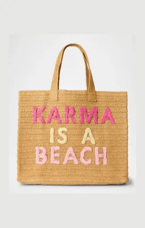Karma is a Beach Tote