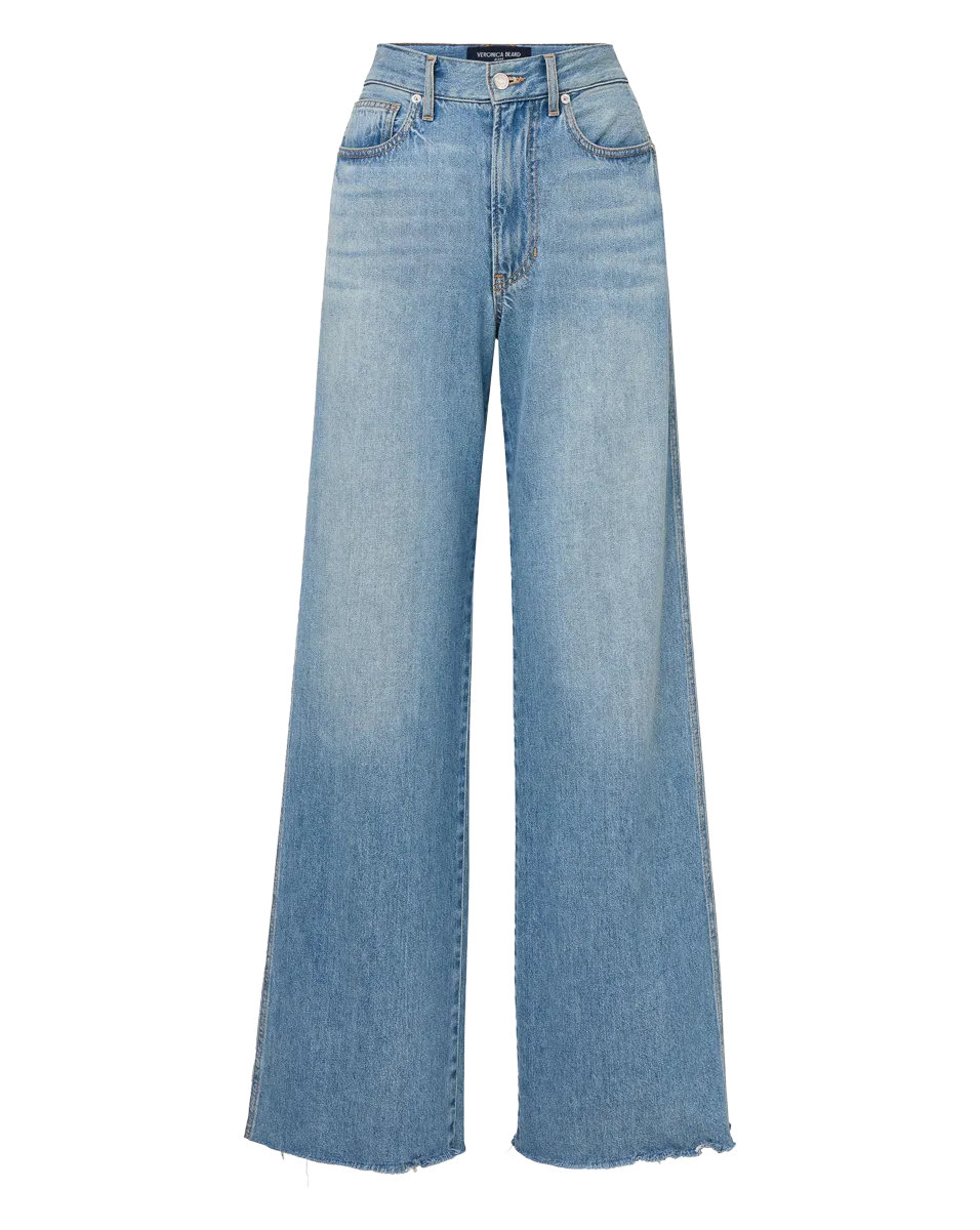 Kasey Mid Rise Wide-Leg Jean