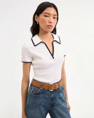 Kearney Polo Tee With Contrast Piping