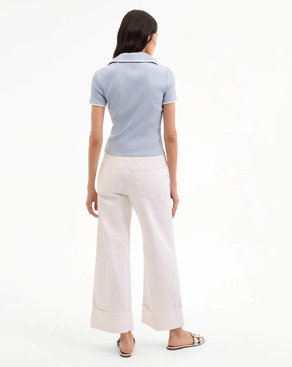 Kearney Polo Tee With Contrast Piping