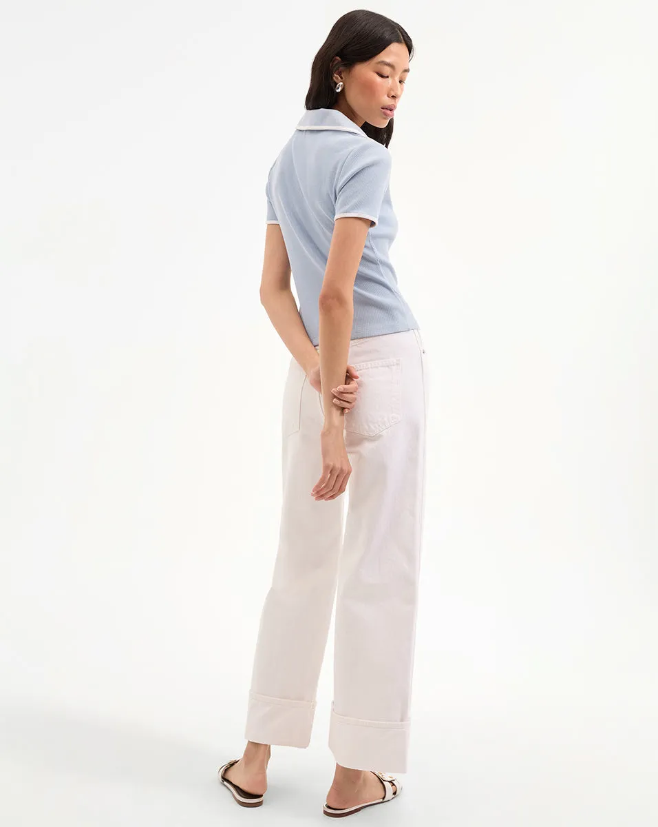Kearney Polo Tee With Contrast Piping