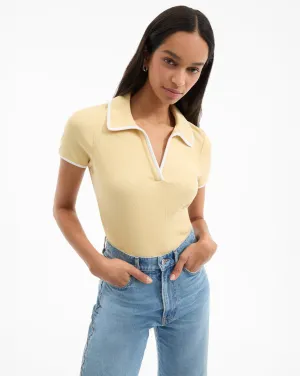 Kearney Polo Tee With Contrast Piping