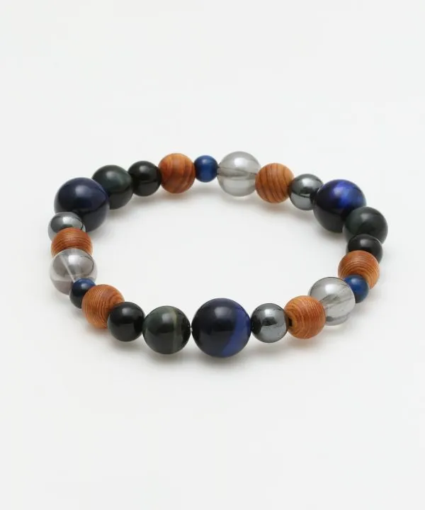 ???L?? - Lapis Tiger Eye Bracelet