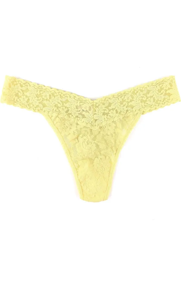 Lace Original Rise Thong