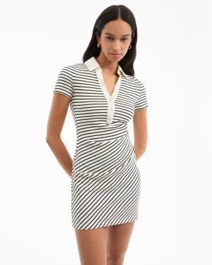 Lanier Striped Polo Dress