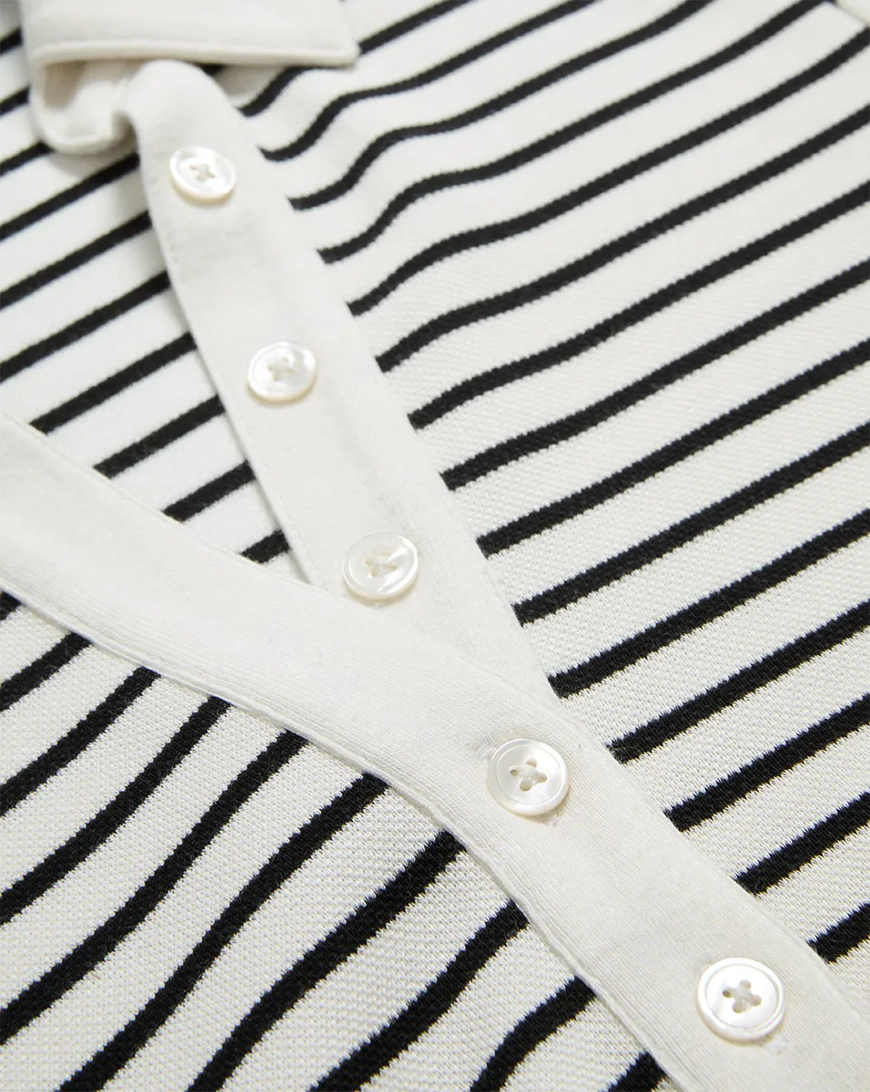 Lanier Striped Polo Dress
