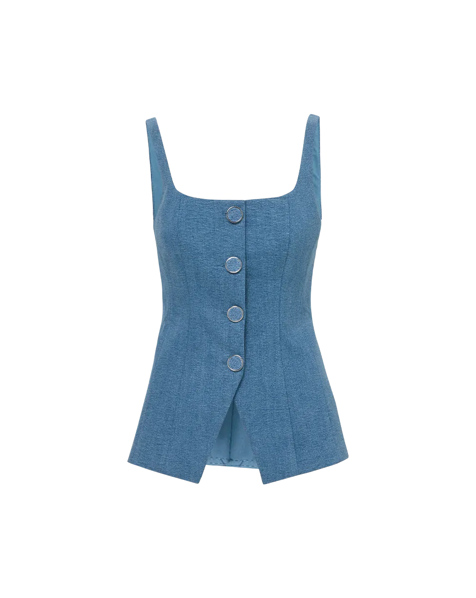 Liana Button-Up Vest