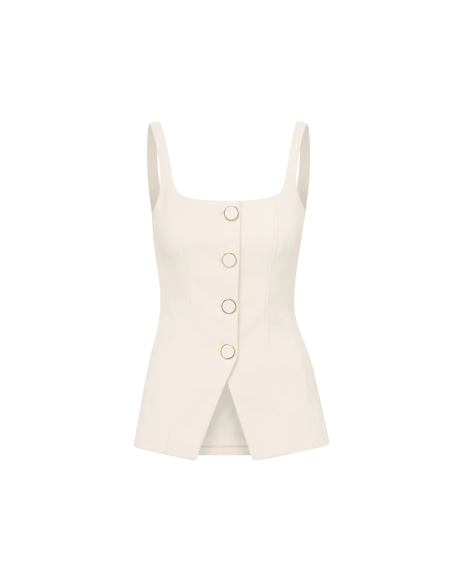 Liana Button-Up Vest