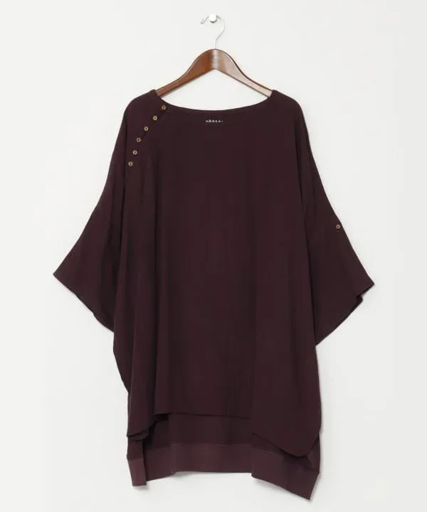 Linen Mix Oversized Unisex Top