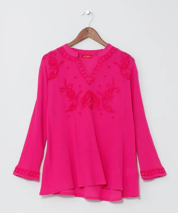 Lucknow Embroidery Top - L