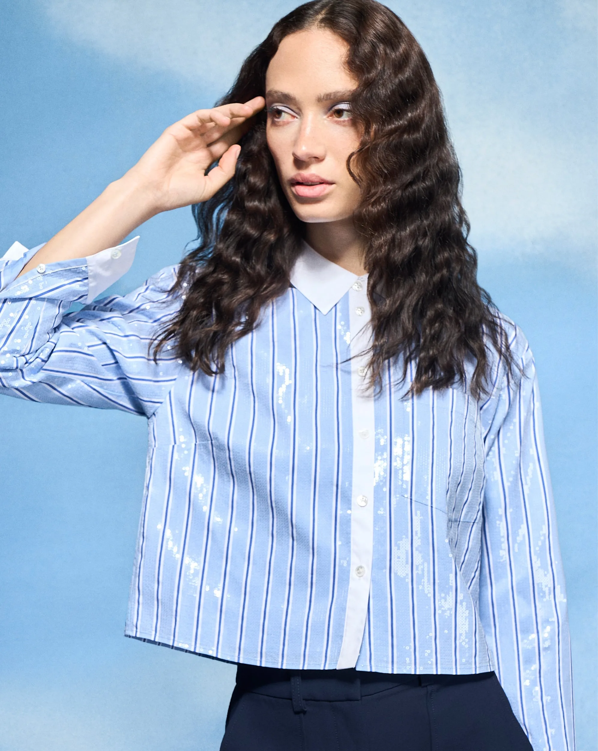 Maia Sequin Shirt