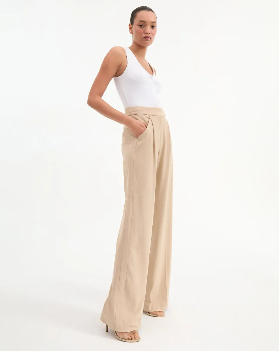 Marbeau Wide-Leg Pant