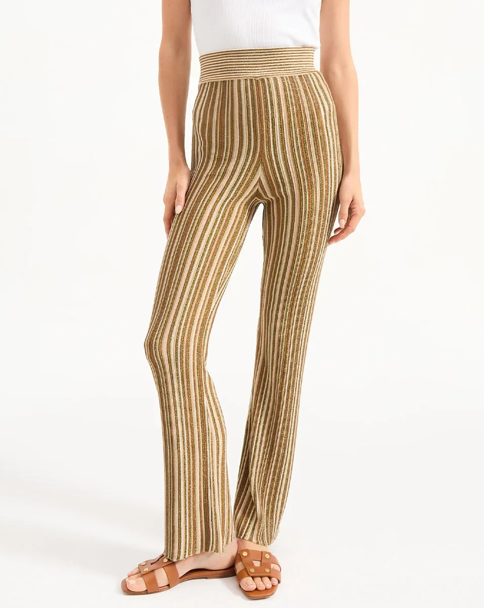 Massaro Striped Knit Pant
