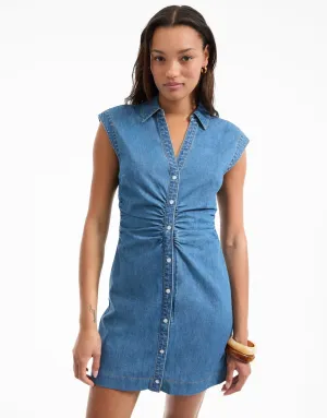 Maura Denim Mini Dress