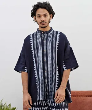 Men's Geometric Patterned Shirt