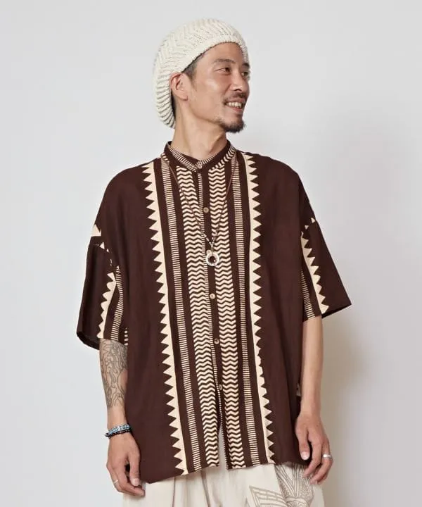 Men's Geometric Patterned Shirt