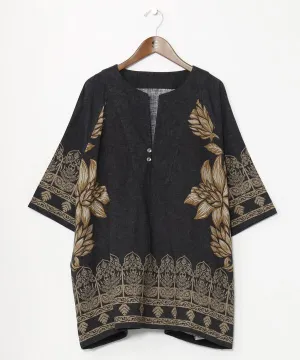 Men's Lotus Pattern Pullover