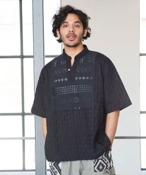 Men??s Schiffli Embroidered Kurta