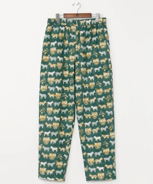 Men's Silk Road Block Print Pants