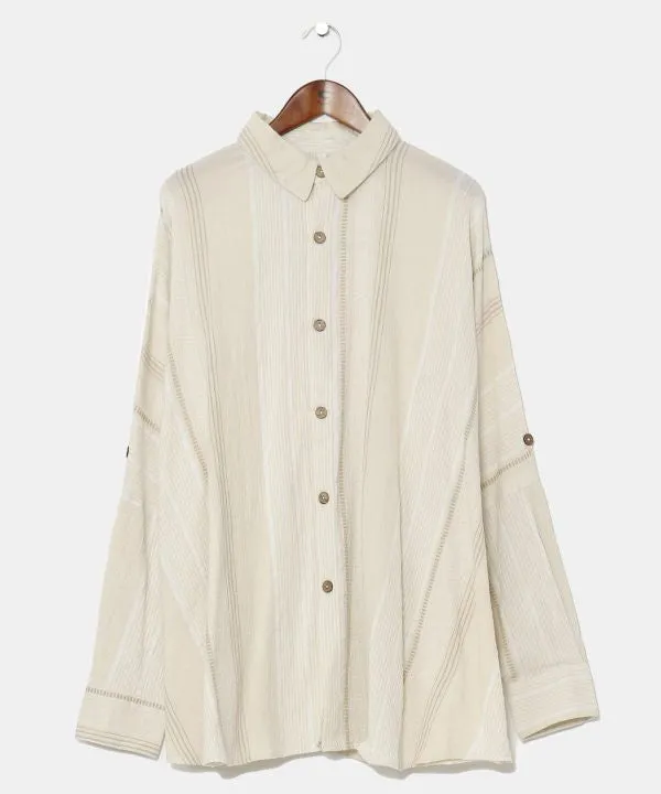 Men's Striped Bohemian Shirt