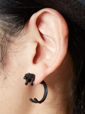 Metal Tiger Earring (1pc)