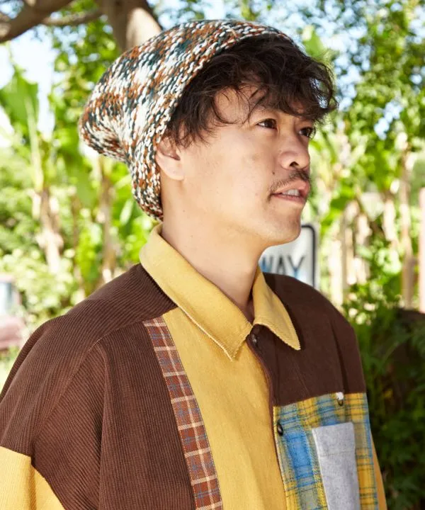Mixed Yarn Beanie