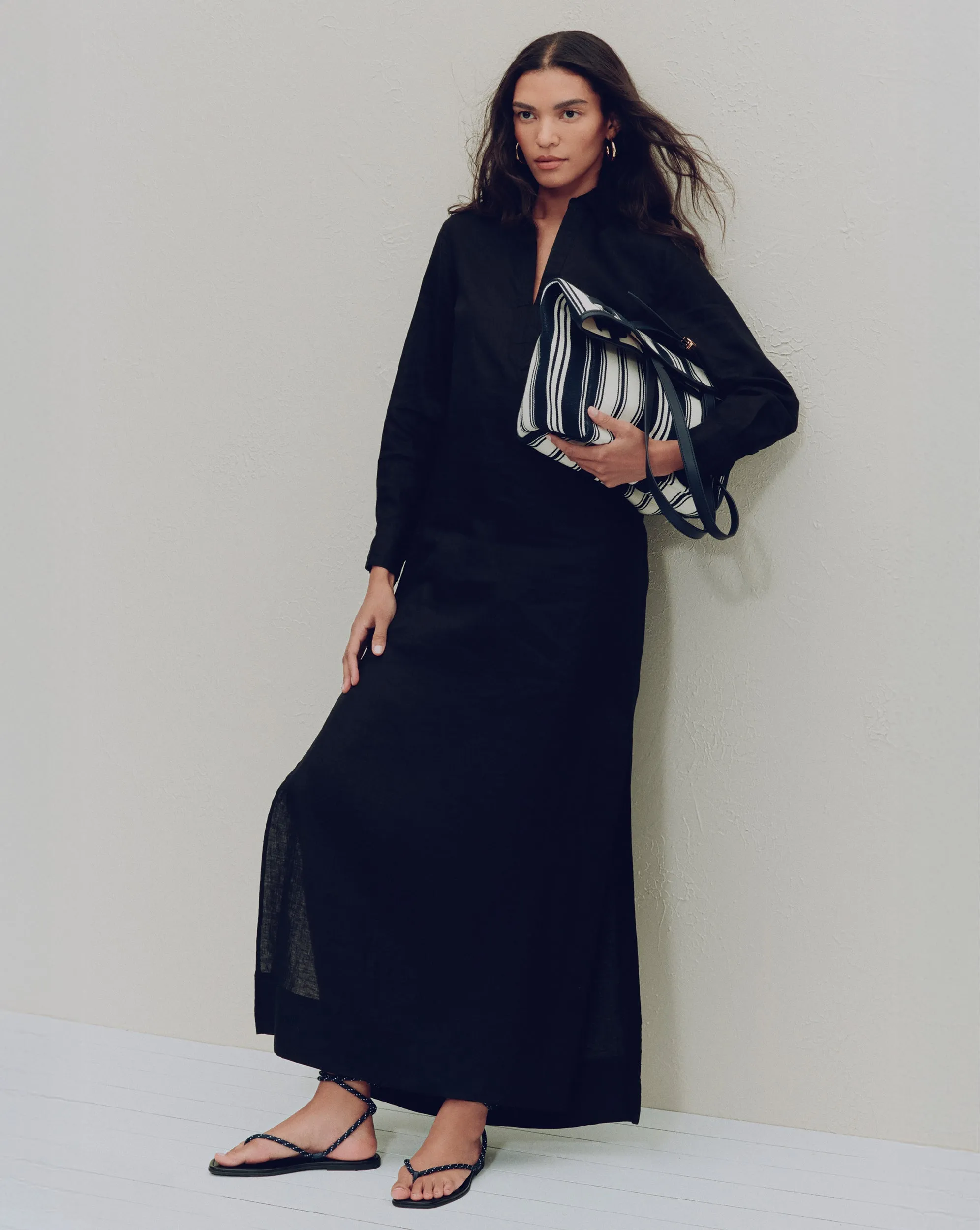 Moore Linen Maxi Dress