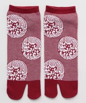 Moss Stitch TABI Socks NAMI 25-27cm