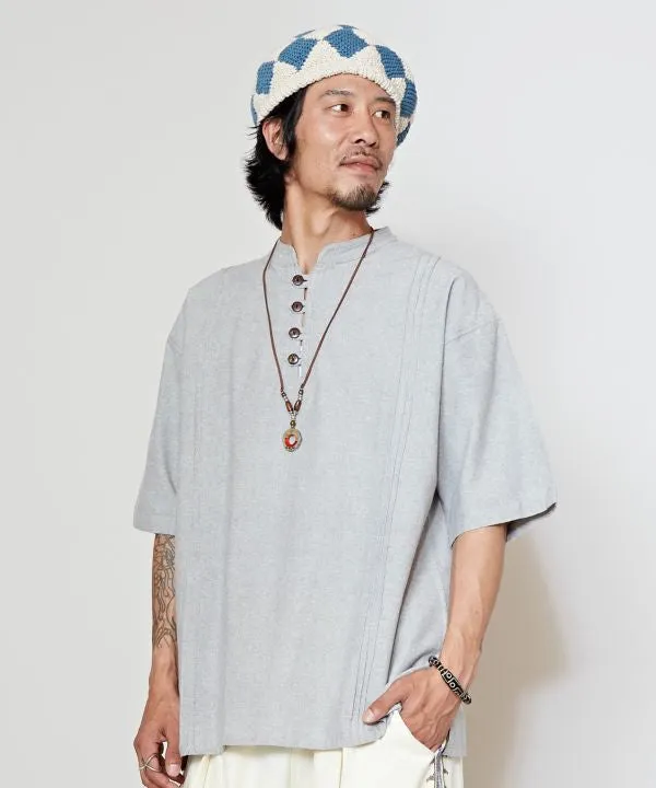 Nepalese Cotton Bohemian Staple Top - L