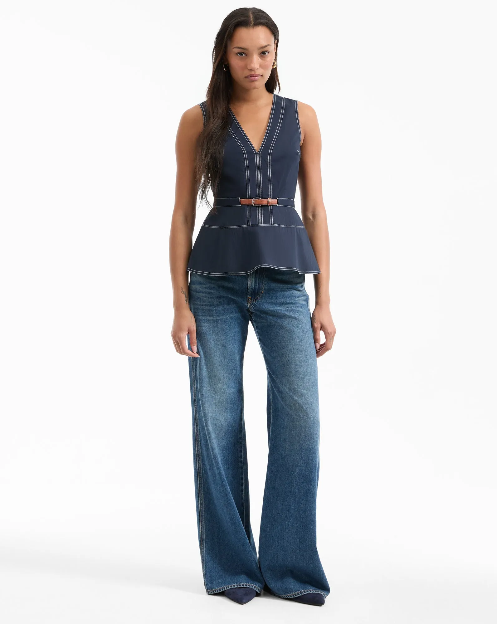 Nickleby Belted Top