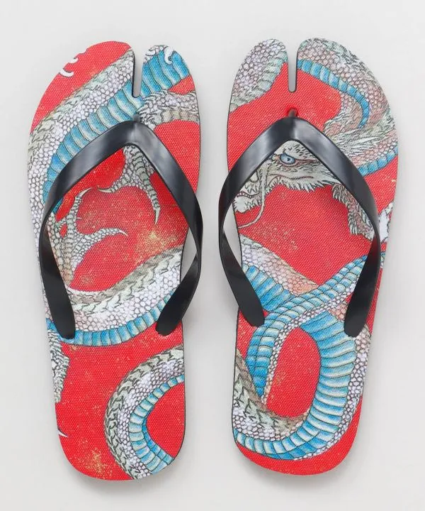 NIPPON ART Ukiyo-e Flip Flops - L 27??28cm