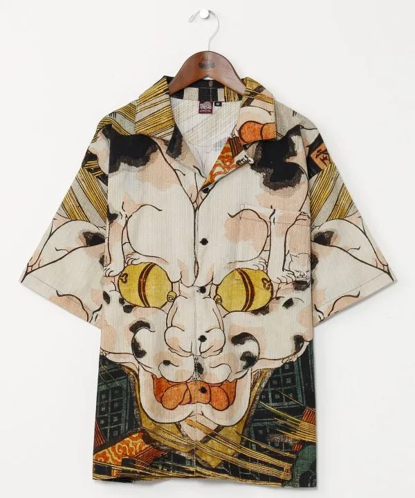 NIPPON ART Ukiyoe Shirt - M
