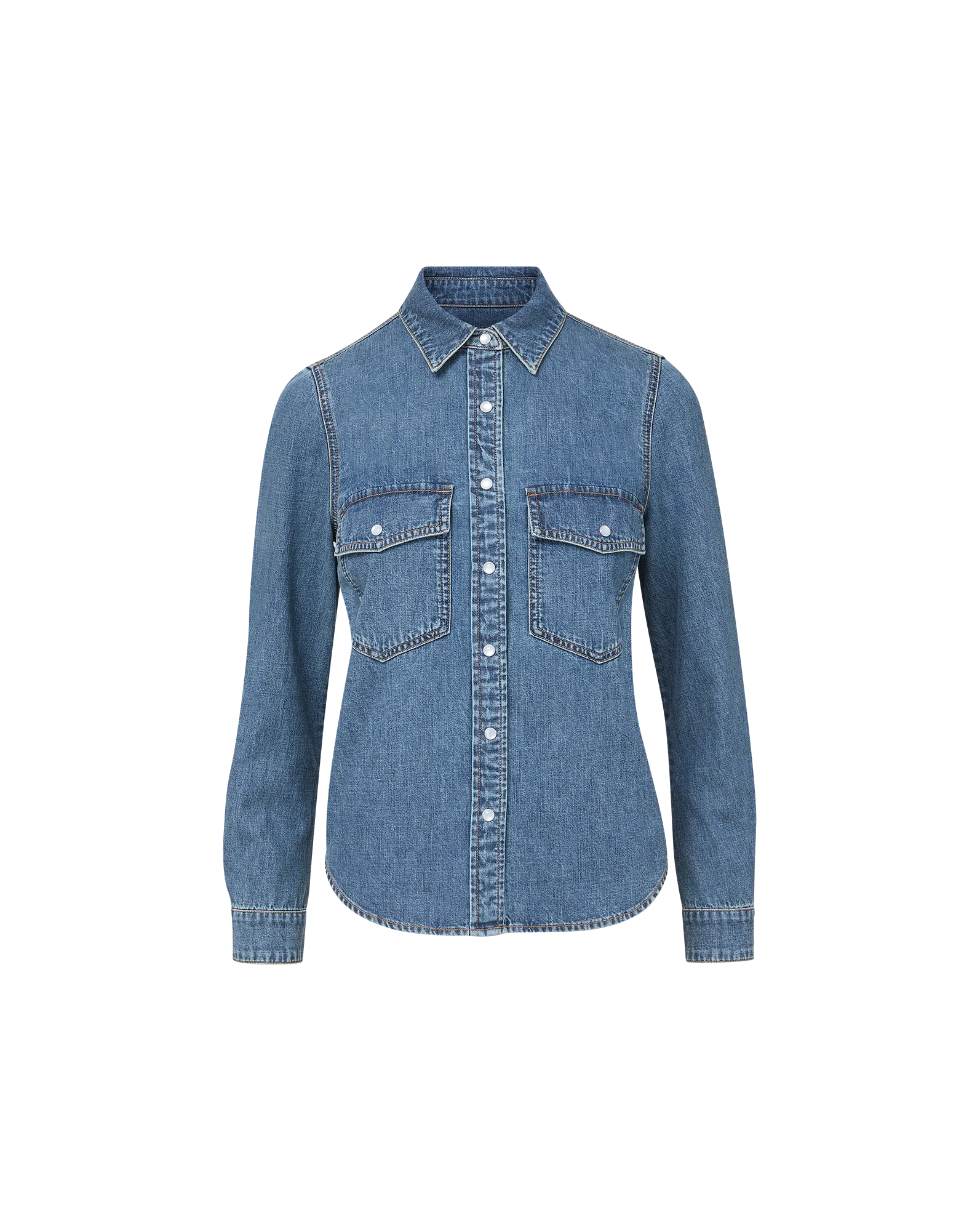 Noah Denim Button-Down Shirt