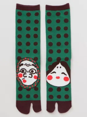 OKAME HYOTTOKO TABI Socks 25??28cm